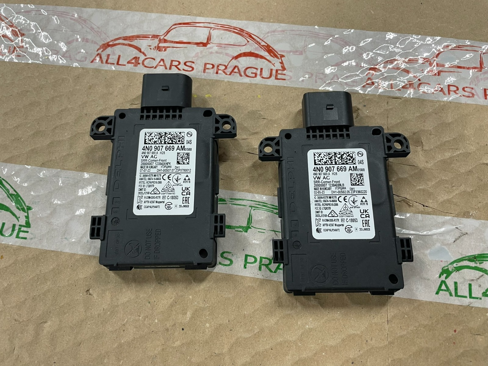 4N0907669AM VW AUDI RADARSENSOR SPURWECHSLER ASSISTENT VORN LINKS ODER RECHTS