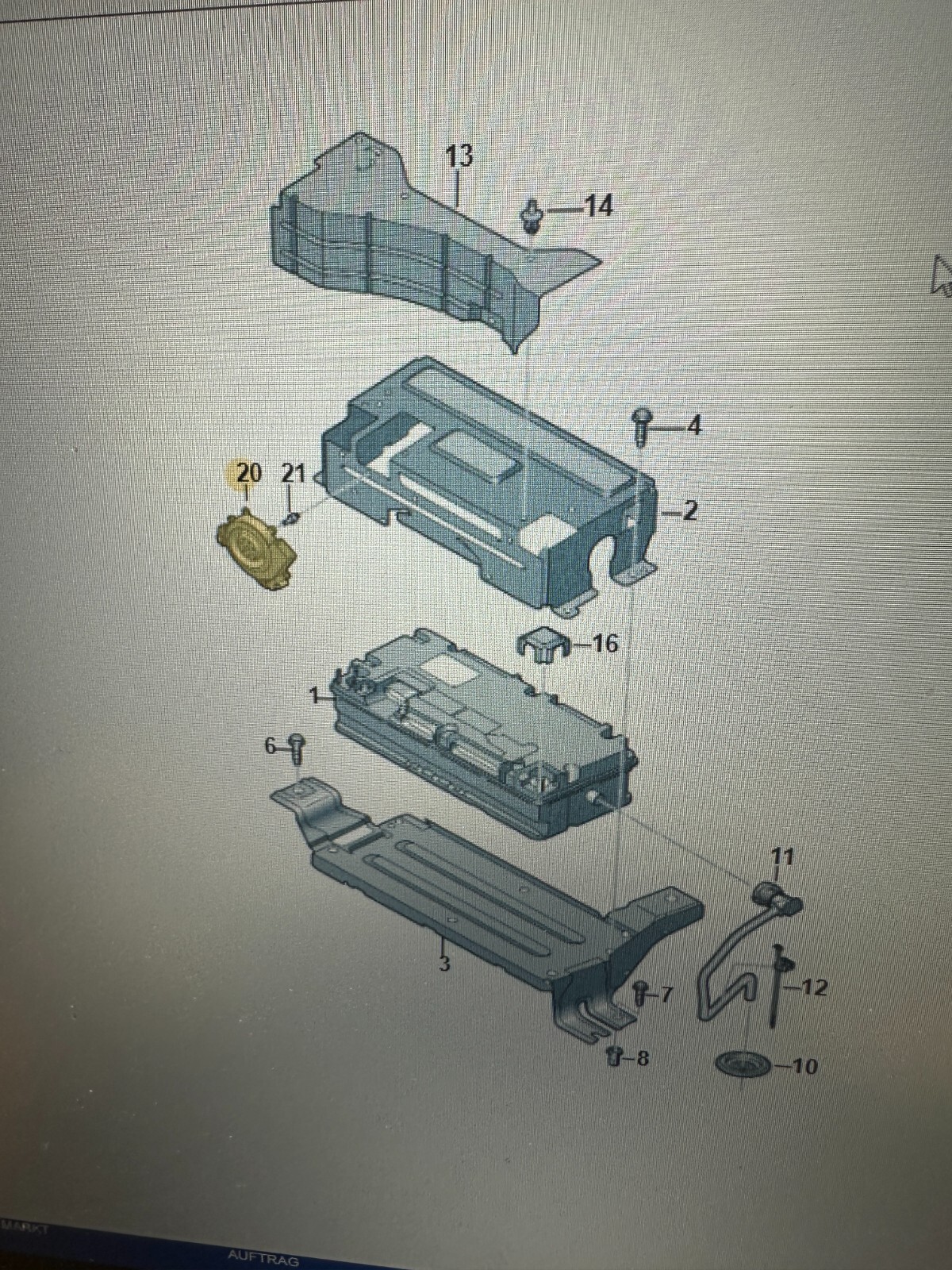 4N0915213C AUDI A6 A7 A8 Q7 Q8 LÜFTER - BATTERIEKÜHLUNG 4N0915213C ORIG.NEU - Obrázek 5