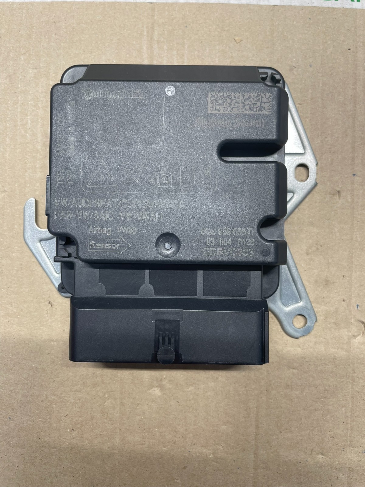 5QS959655D VW ŠKODA SEAT STEUERGERÄT FÜR AIRBAG 5QS959655D ORIG.NEU VW TEIL 0 KM - Obrázek 7