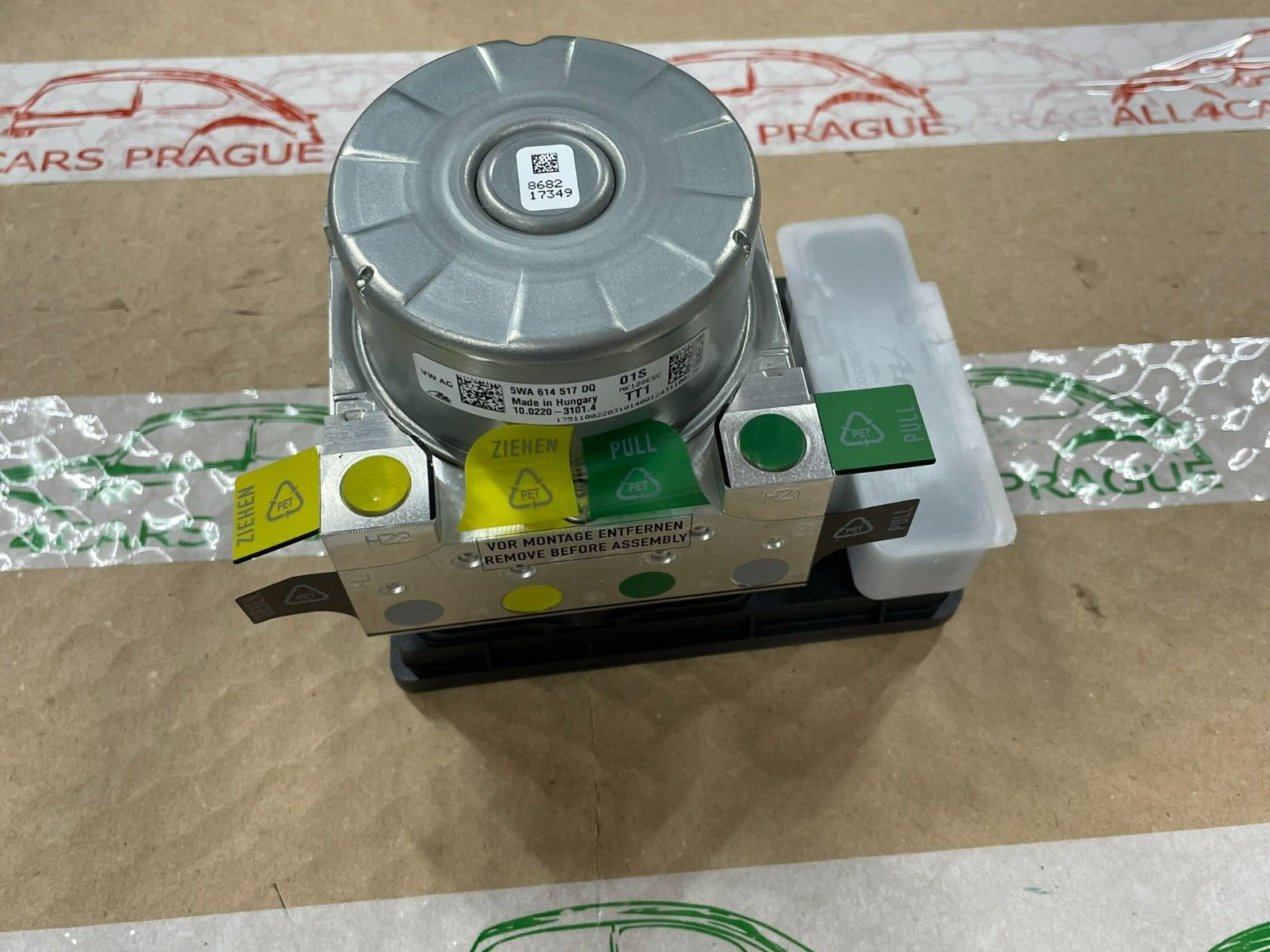 5WA614517DQ VW SKODA AUDI SEAT 5WA614517DQ ABS-STEUERGERÄT BLOCK PUMPE ORIG.NEU