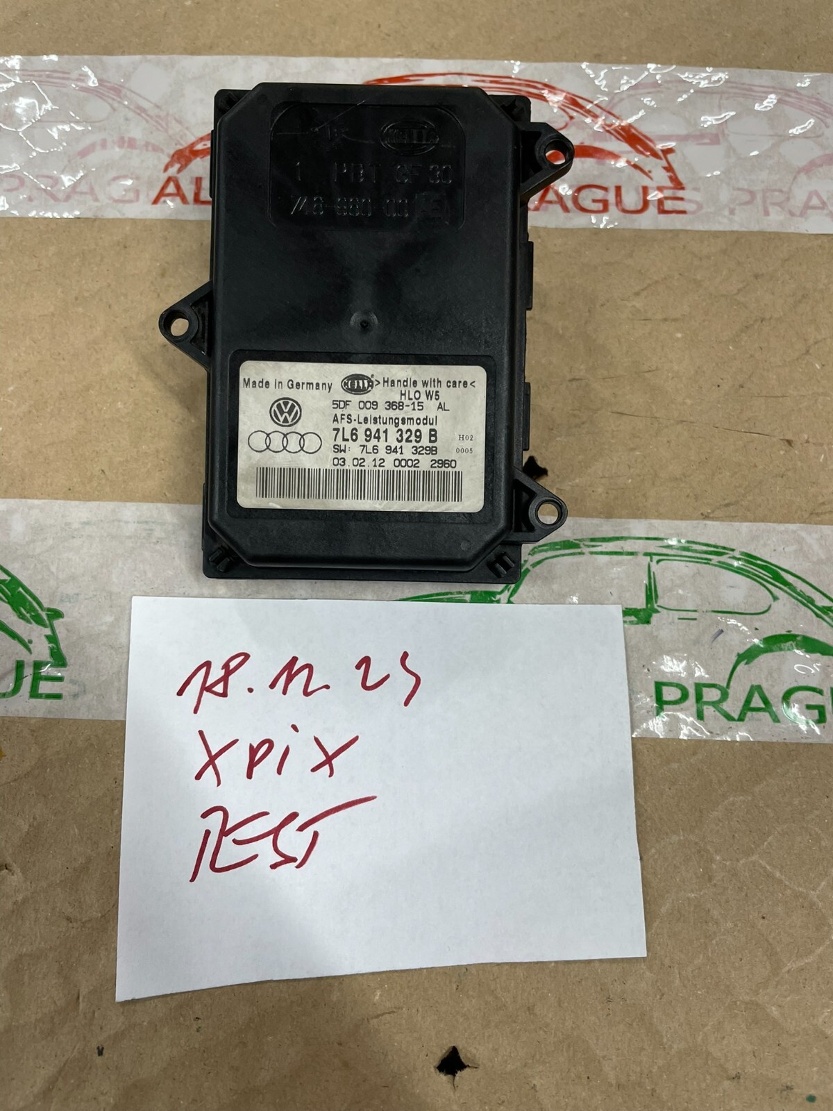 7L6941329B VW AUDI ŠKODA XENON AFS LEISTUNGSMODUL 7L6941329B FAST NEU TEIL TEST - Obrázek 13