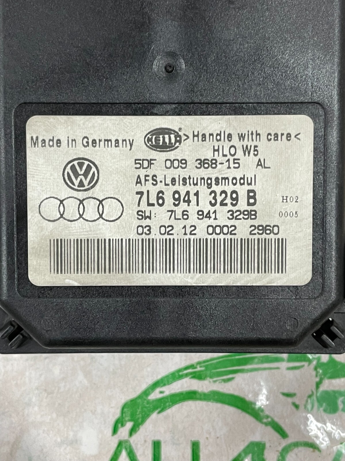 7L6941329B VW AUDI ŠKODA XENON AFS LEISTUNGSMODUL 7L6941329B FAST NEU TEIL TEST - Obrázek 3