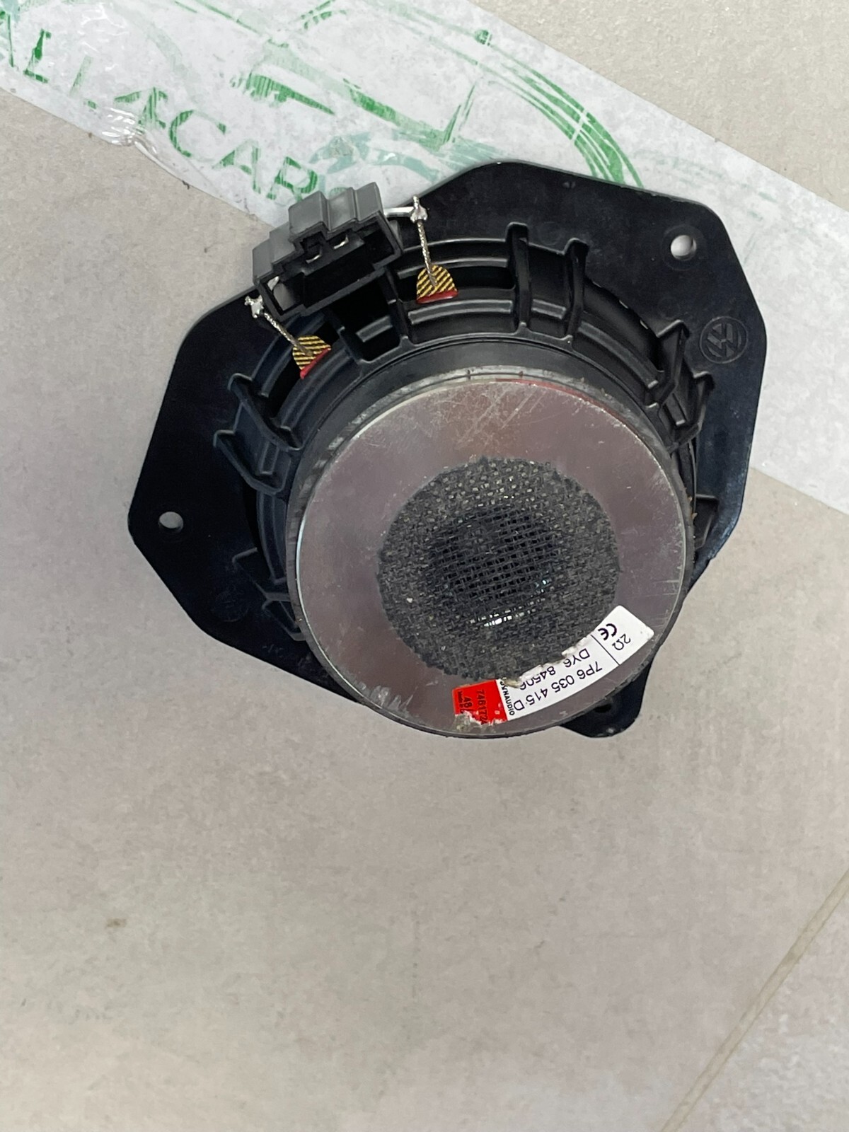 7P6035415D VW TOUAREG CR7 TÜR LAUTSPRECHER VORN 7P6035415D ORIG.VW TEIL - Obrázek 12