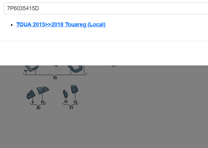 7P6035415D VW TOUAREG CR7 TÜR LAUTSPRECHER VORN 7P6035415D ORIG.VW TEIL - Obrázek 3