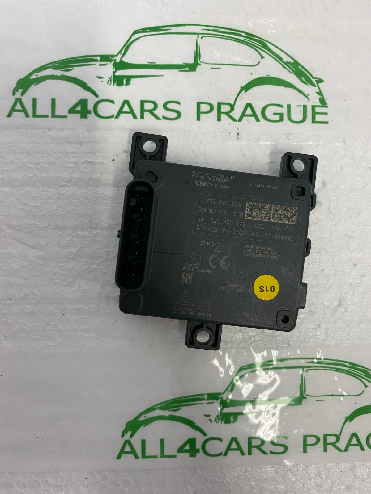 ACC Radarsensor 5WA 907 572, VW ŠKODA SEAT, Neu ! Orig !