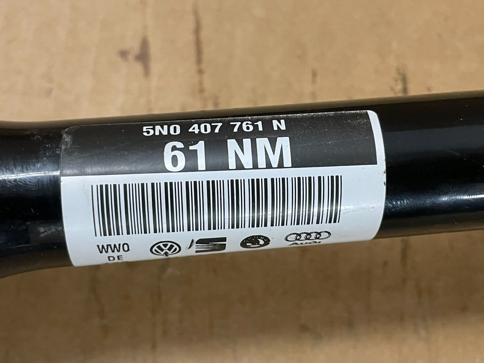 AUDI A3 VW TIGUAN GELENKWELLE MIT GLEICHLAUFGELENKEN LIKS 5N0407761N TEST CAR - Obrázek 4