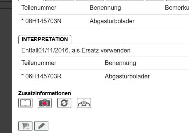 AUDI A4 A5 Q5 TURBO 2.0 TFSI 06H145702R = 06H145703N = 06H145703R = 06H145703S - Obrázek 6