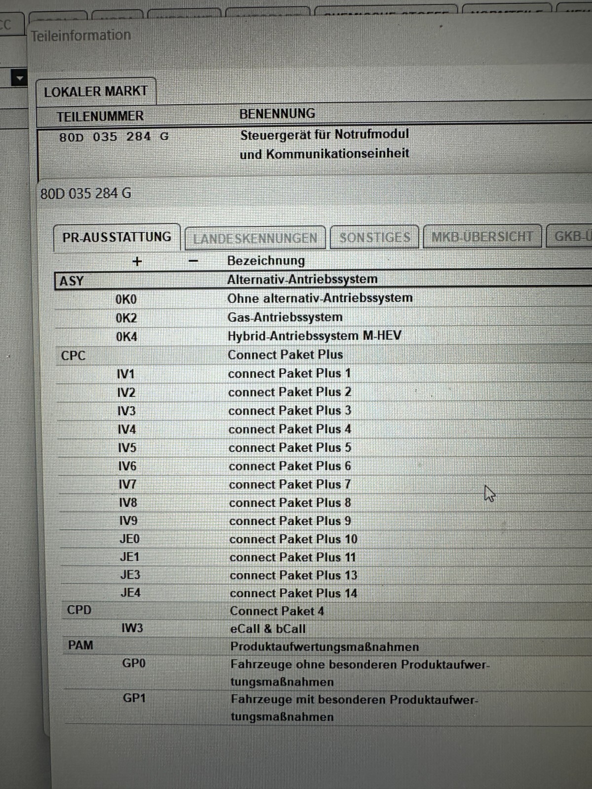 AUDI A4 B9 STEUERGERÄT NOTRUFMODUL - KOMMUNIKATIONSEINHEIT 80D035284G ORIG.NEU ! - Obrázek 15