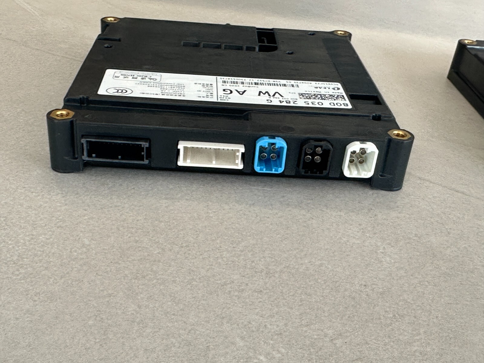 AUDI A4 B9 STEUERGERÄT NOTRUFMODUL - KOMMUNIKATIONSEINHEIT 80D035284G ORIG.NEU ! - Obrázek 5