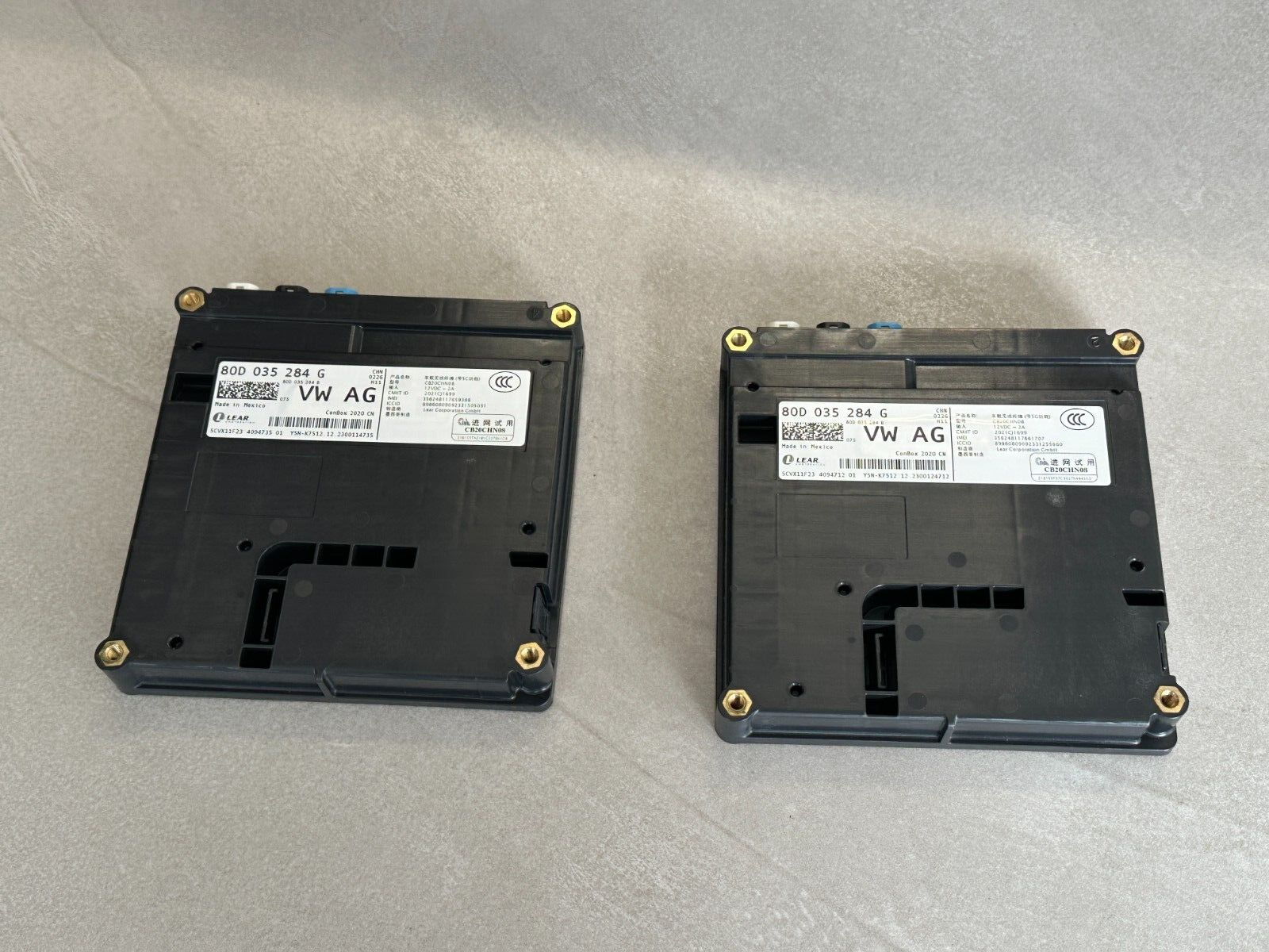 AUDI A4 B9 STEUERGERÄT NOTRUFMODUL - KOMMUNIKATIONSEINHEIT 80D035284G ORIG.NEU !