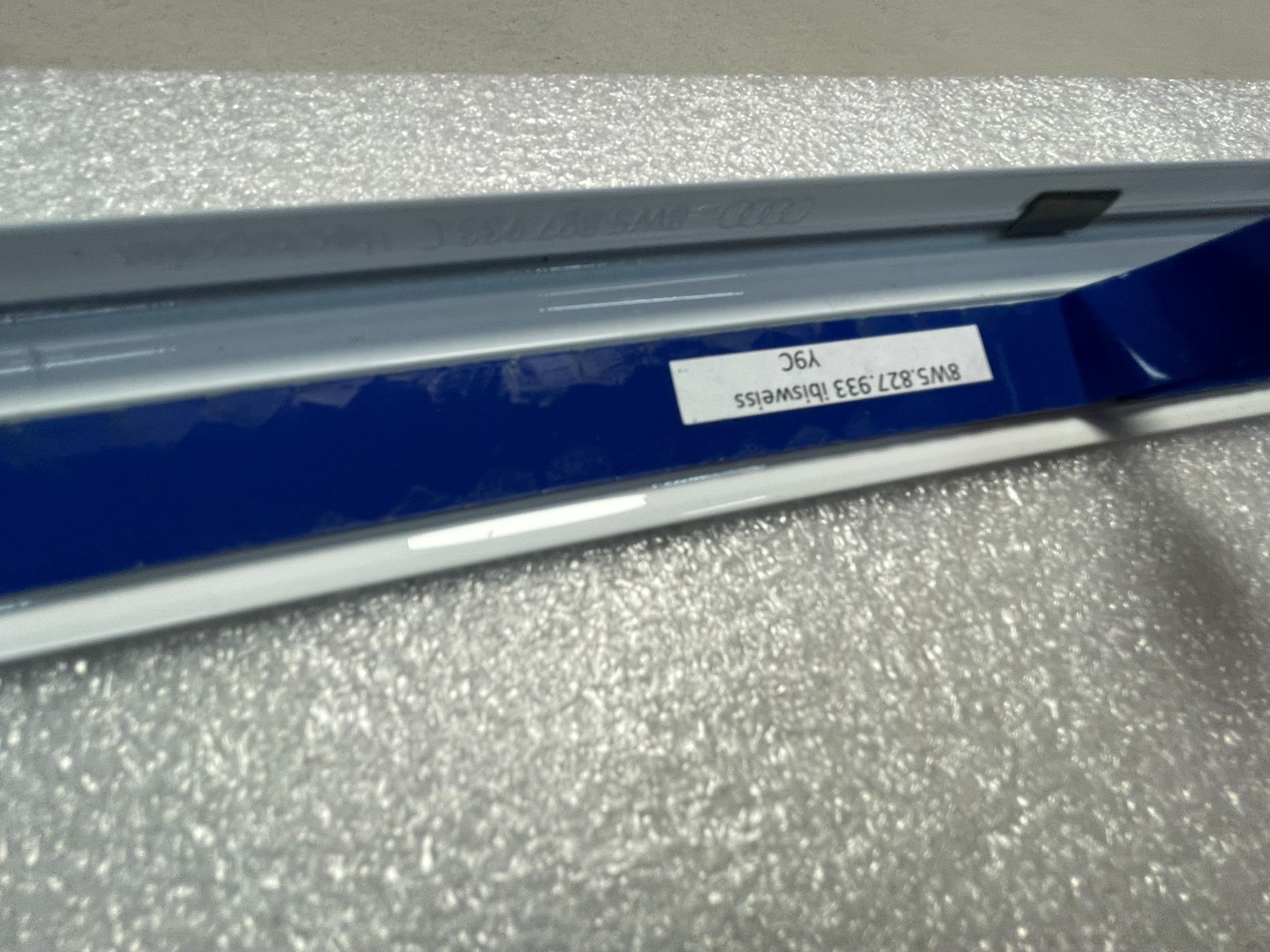 AUDI A4 S4 8W B9 HECKKLAPPE SPOILER 8W5827933C IBIS WEISS ORIG AUDI NEU!! - Obrázek 9