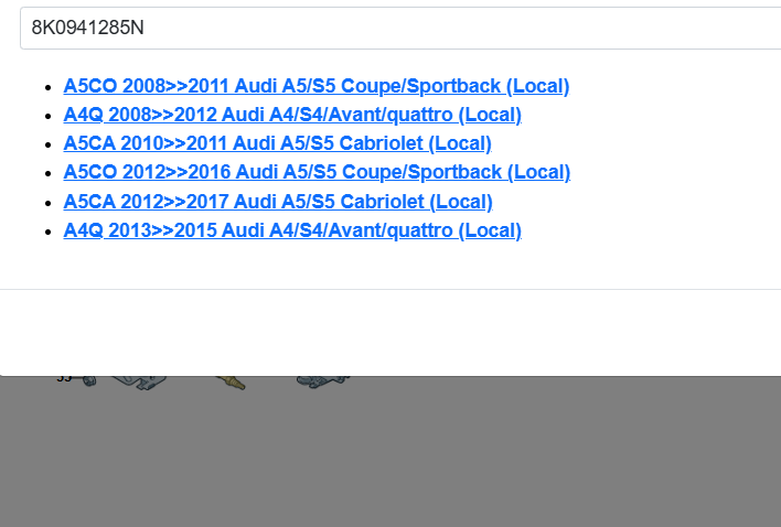 AUDI A5 NIVEAUSENSOR LEUCHTWEITENREGELUNG VORNE LINKS 8K0941285N + 8K0907503 - Obrázek 5