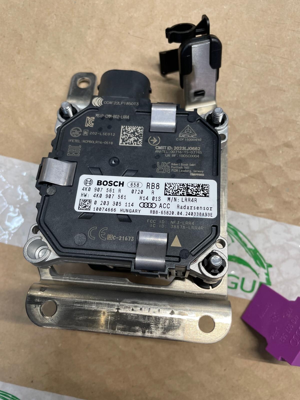 AUDI A6, RS6, A7, RS7, E-TRON RADARSENSOR ACC ABSTANDREGELUNG 4K0907561R - Obrázek 10