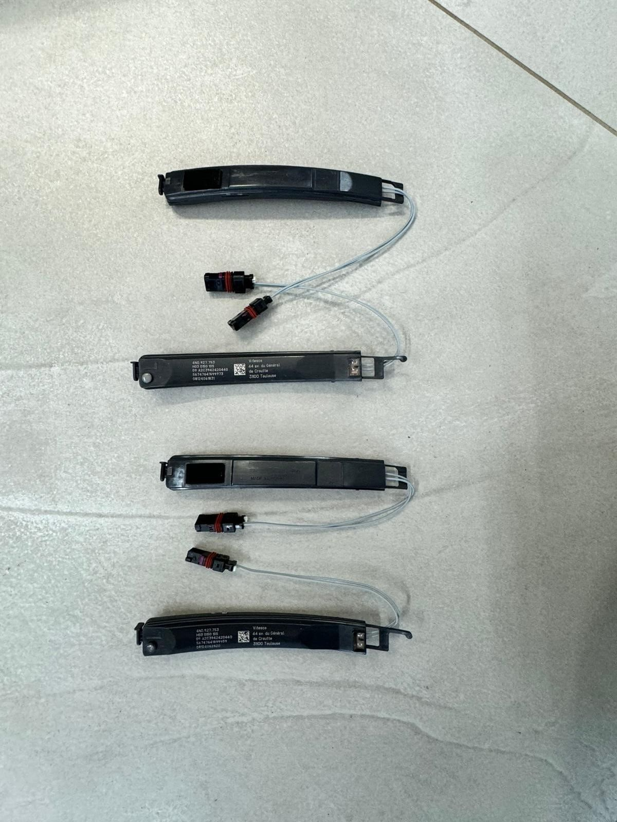 AUDI A6,A7,A8/RS6,RS7,Q8...KESSY ANTENE TÜRGRIFFSENSOR SATZ 4N0927753 4N0927754 - Obrázek 7