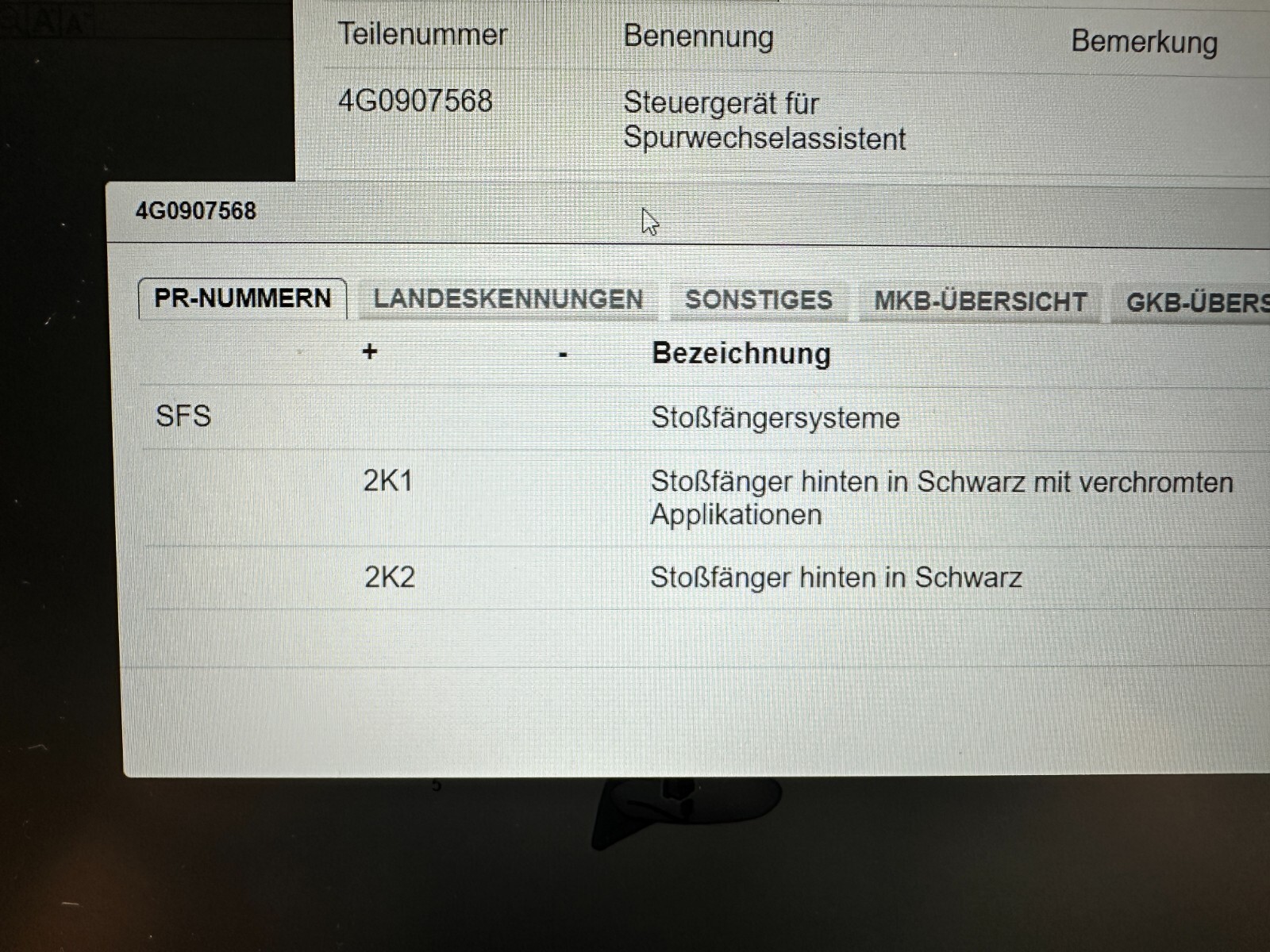 AUDI A7 STEUERGERÄT SPURWECHSELASSISTENT RECHTS 4G0907568 Fast NeuTeil Test Car - Obrázek 6