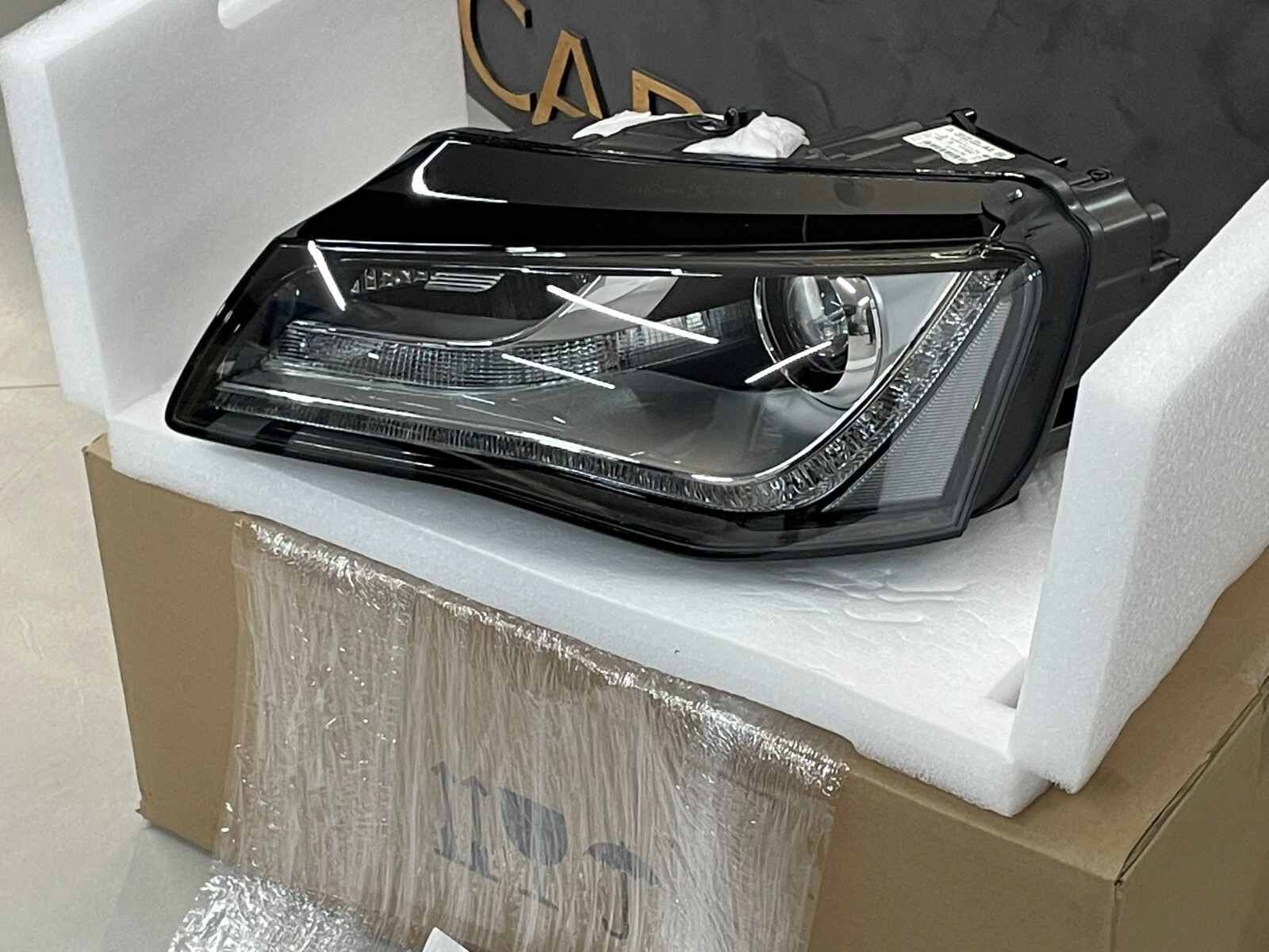 AUDI A8 BI-XENON SCHEINWERFER KURVENLICHT LINKS 4H0941029AE = 4H0941029BN NEU OE - Obrázek 9