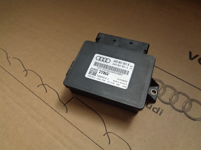 AUDI A8 STEUERGERÄT ELEKTROMECHANISCHE BREMSE 4H0907801B FAST NEU DEM V TEST CAR - Obrázek 9