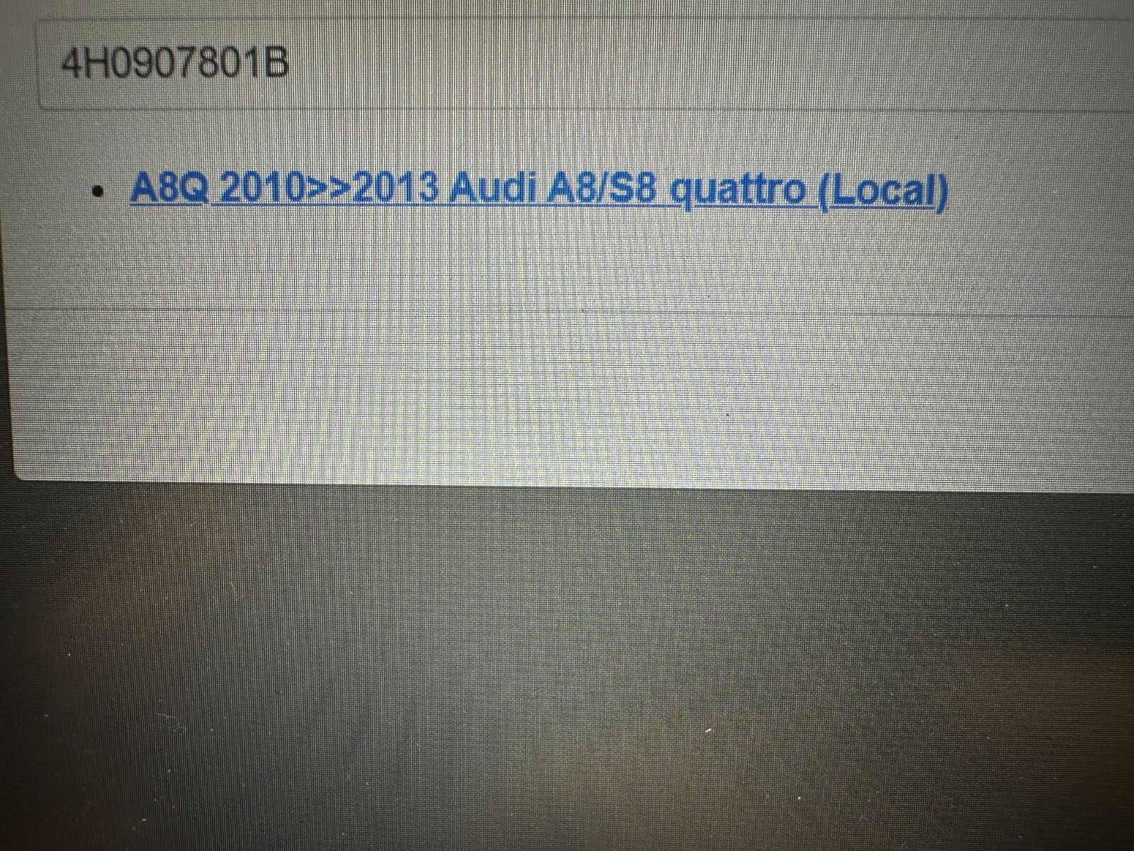 AUDI A8 STEUERGERÄT ELEKTROMECHANISCHE BREMSE 4H0907801B Fast Neu dem v Test Car - Obrázek 3