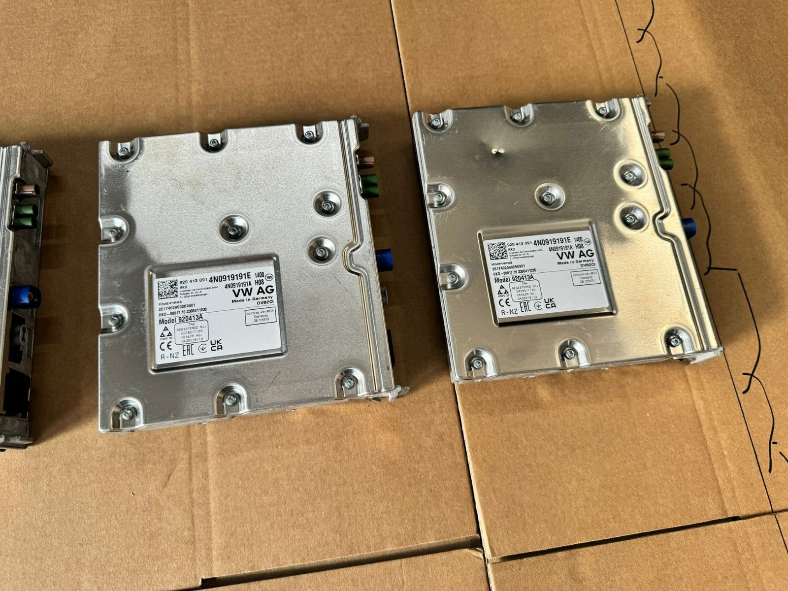 AUDI DIGITAL TV TUNER A6,A7,A8,Q7,Q8,E-TRON STEUERGERÄT TV TUNER 4N0919191E NEU! - Obrázek 12