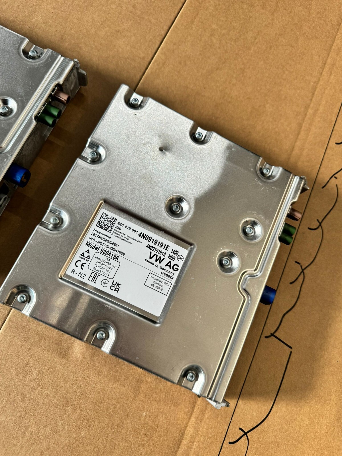 AUDI DIGITAL TV TUNER A6,A7,A8,Q7,Q8,E-TRON STEUERGERÄT TV TUNER 4N0919191E NEU! - Obrázek 16