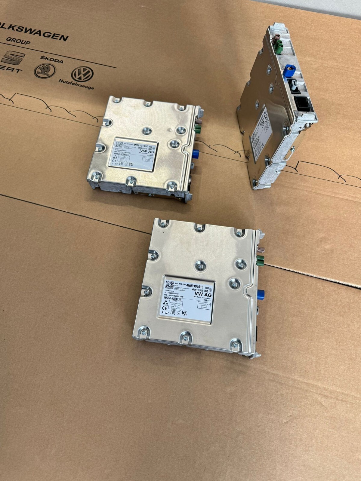 AUDI DIGITAL TV TUNER A6,A7,A8,Q7,Q8,E-TRON STEUERGERÄT TV TUNER 4N0919191E NEU! - Obrázek 4