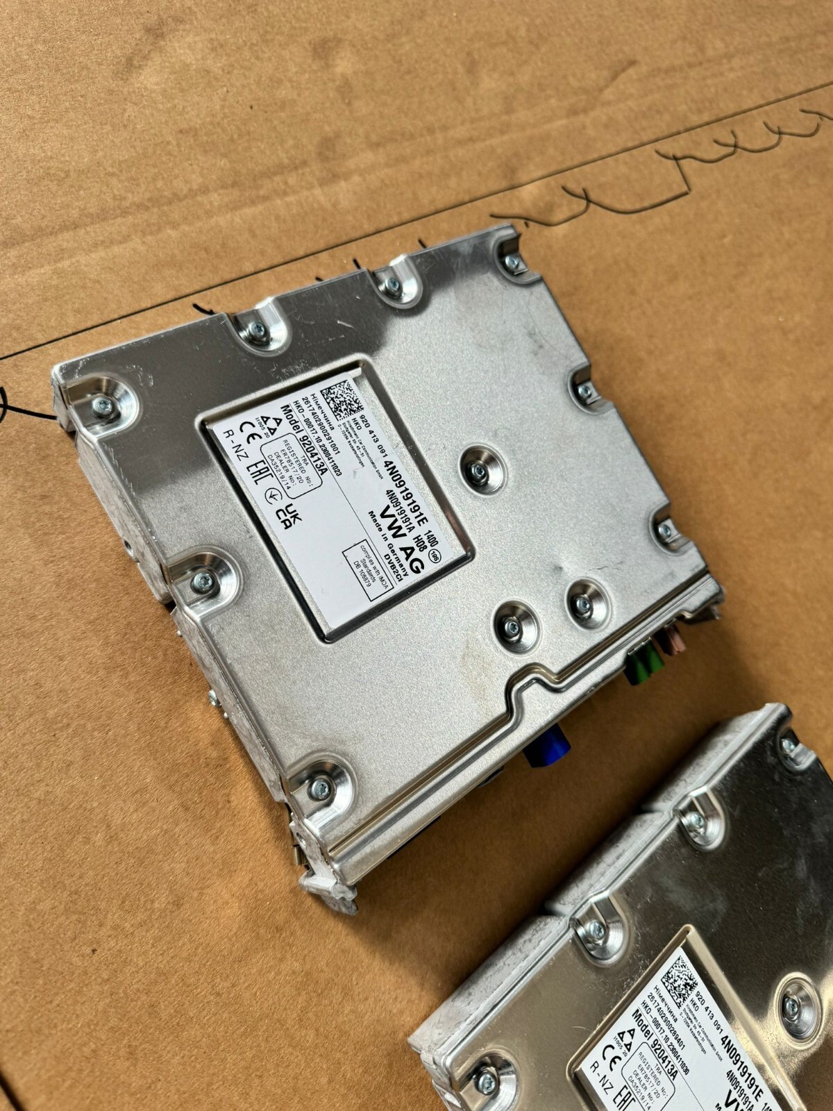 AUDI DIGITAL TV TUNER A6,A7,A8,Q7,Q8,E-TRON STEUERGERÄT TV TUNER 4N0919191E NEU! - Obrázek 6