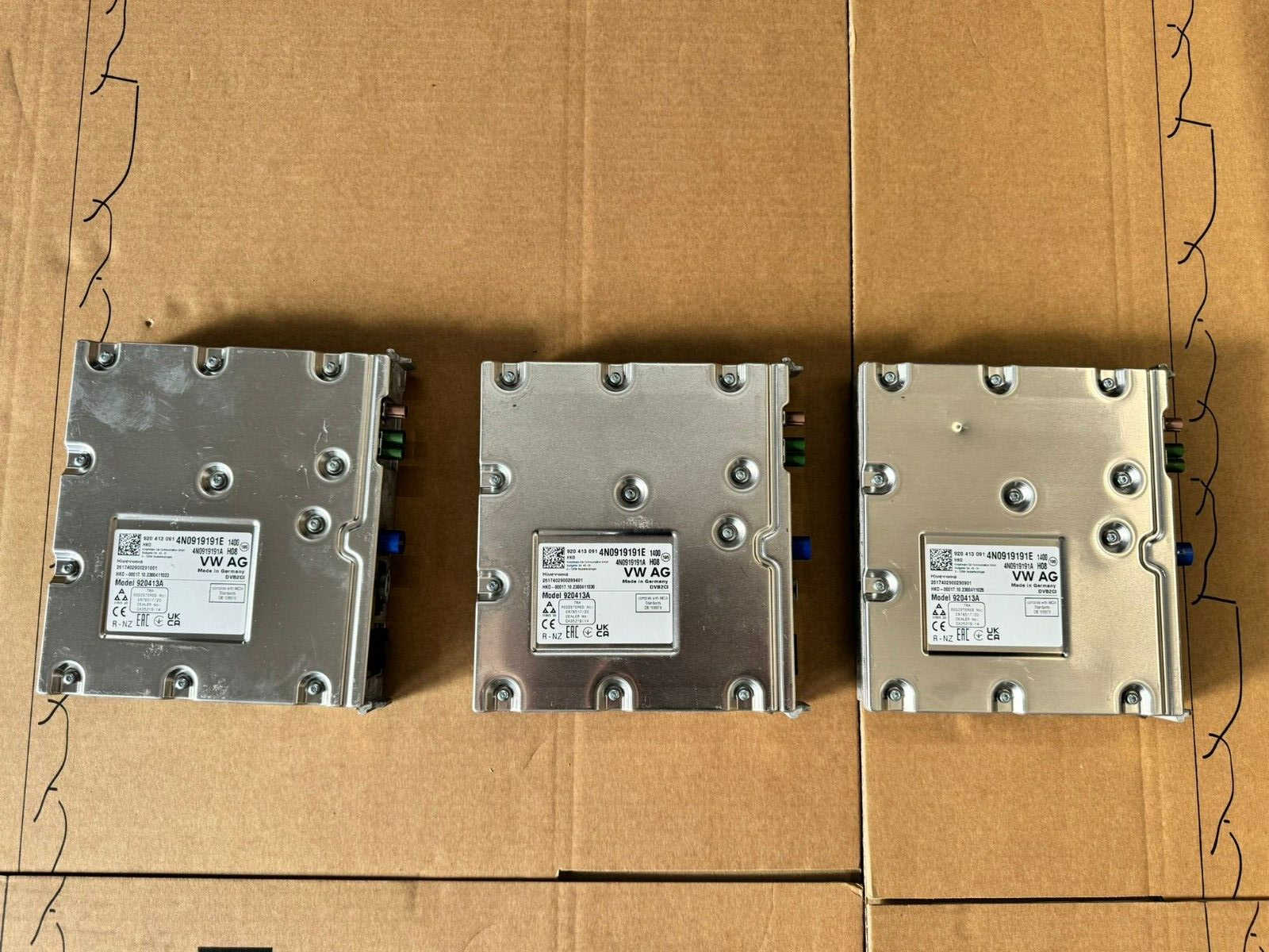 AUDI DIGITAL TV TUNER A6,A7,A8,Q7,Q8,E-TRON STEUERGERÄT TV TUNER 4N0919191E NEU!