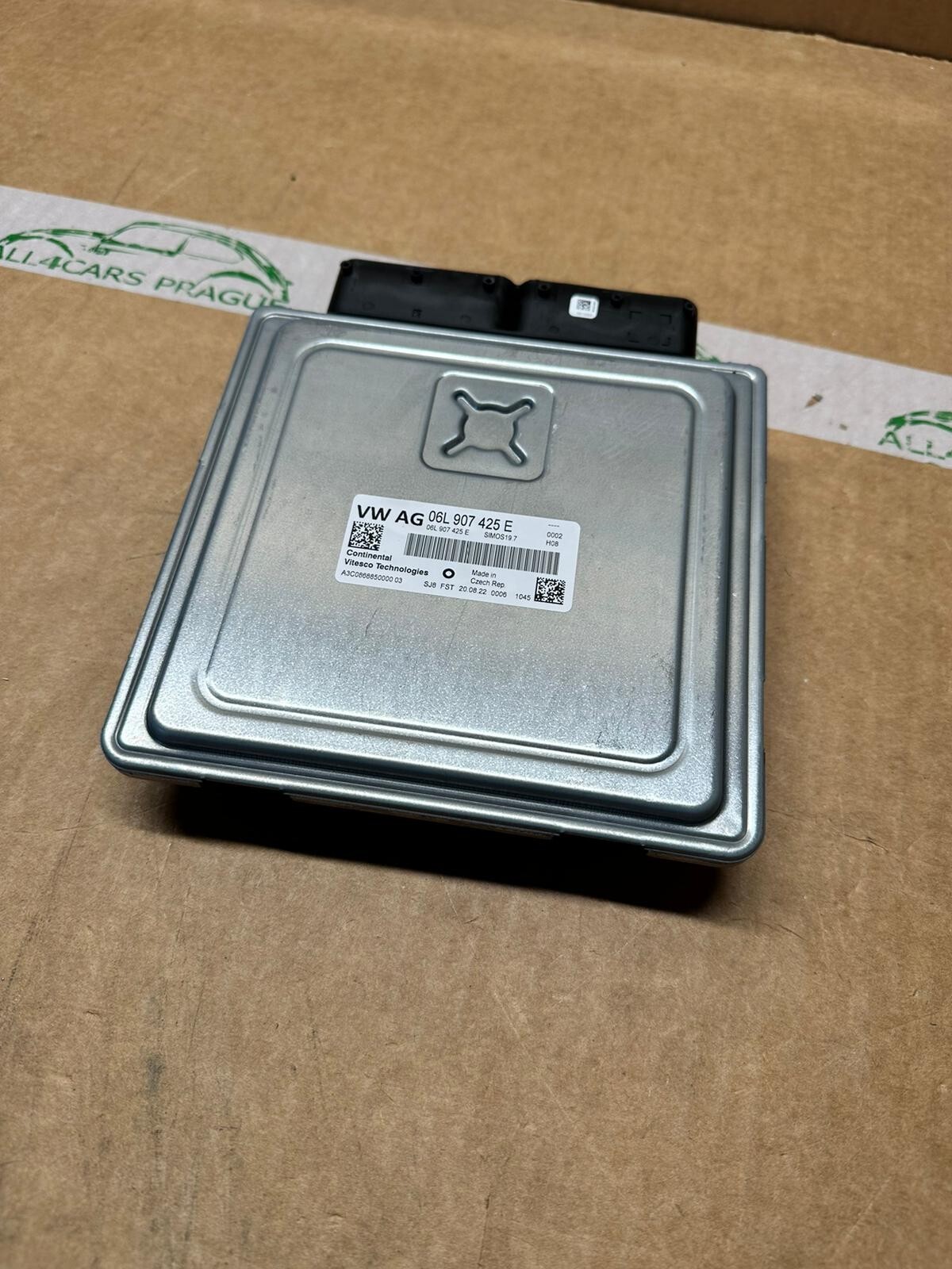 AUDI ECU MOTORSTEUERGERÄT 06L907425E CONTINENTAL ORIGINAL NEU!! - Obrázek 3