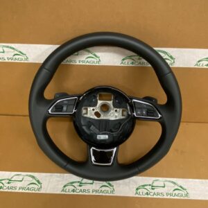 AUDI LENKRAD A4 S4 A5 S5 SPORT LEDERLENKRAD SCHALTWIPPEN 8K0 419 091 BN FAST NEU