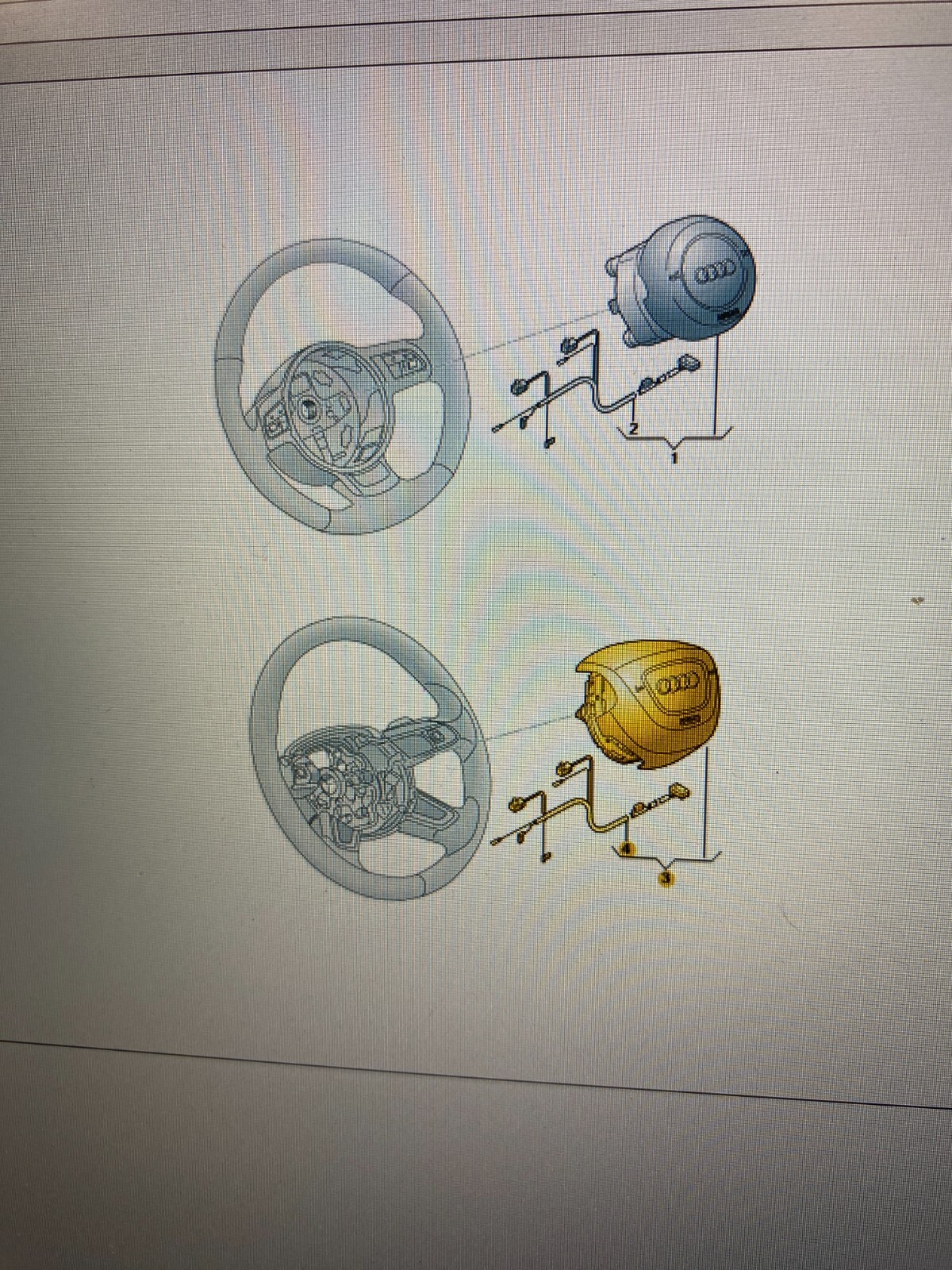 AUDI Q2 LENKRAD A.I.R.B.A.G 81A880201T AUDI Q2 DRIVER A.I.R.B.A.G. NEW ORIGINAL - Obrázek 19