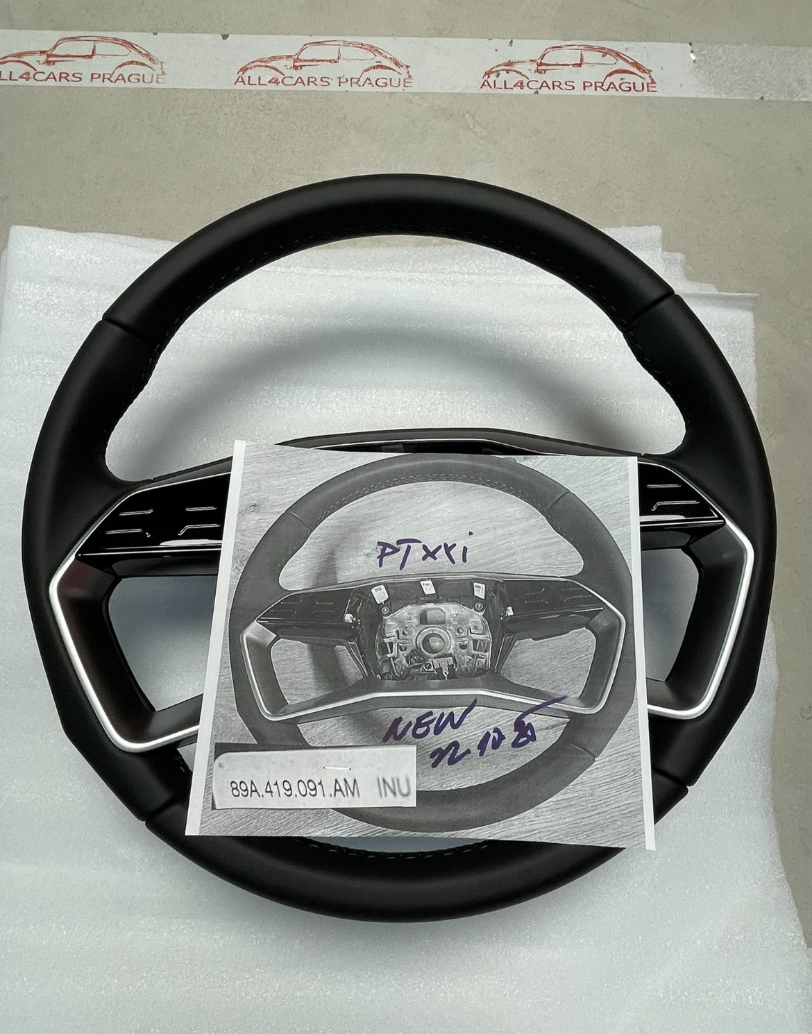 AUDI Q4 E-TRON LENKRAD BEHEIZT LEDER MIT PADELS 89A419091AM ORIG. AUDI NEU ! - Obrázek 19