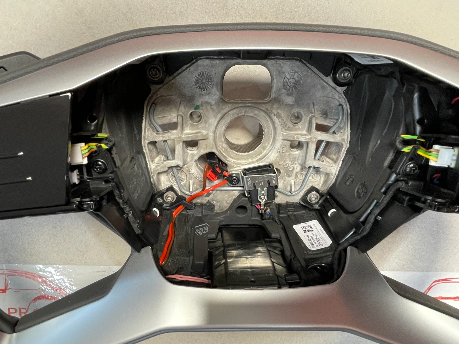 AUDI Q4 E-TRON LENKRAD BEHEIZT LEDER MIT PADELS 89A419091AM ORIG. AUDI NEU ! - Obrázek 4