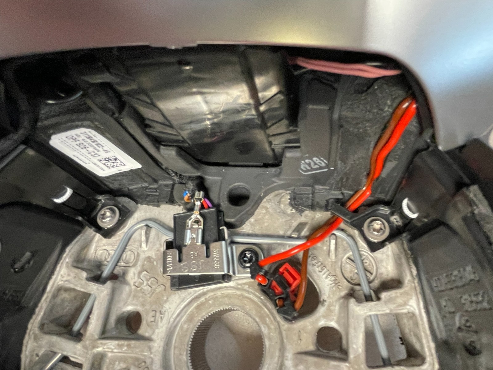 AUDI Q4 E-TRON LENKRAD BEHEIZT LEDER MIT PADELS 89A419091AM ORIG. AUDI NEU ! - Obrázek 7