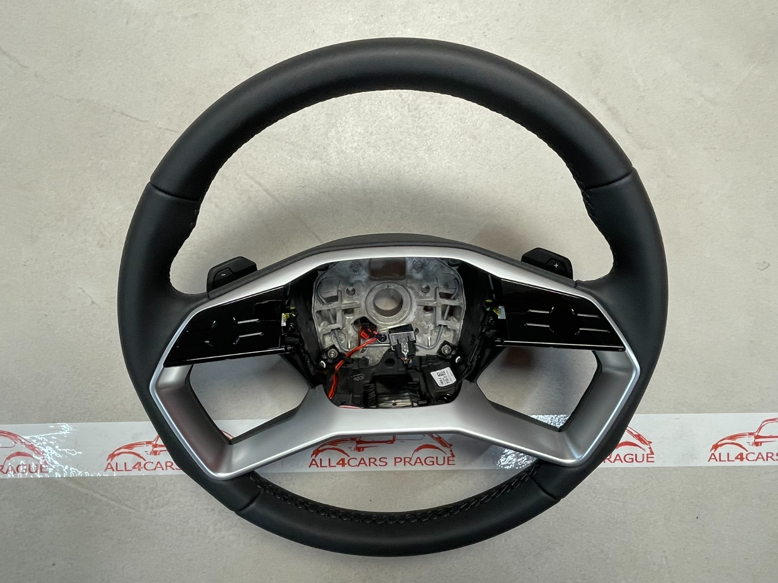 AUDI Q4 E-TRON LENKRAD BEHEIZT LEDER MIT PADELS 89A419091AM ORIG. AUDI NEU !