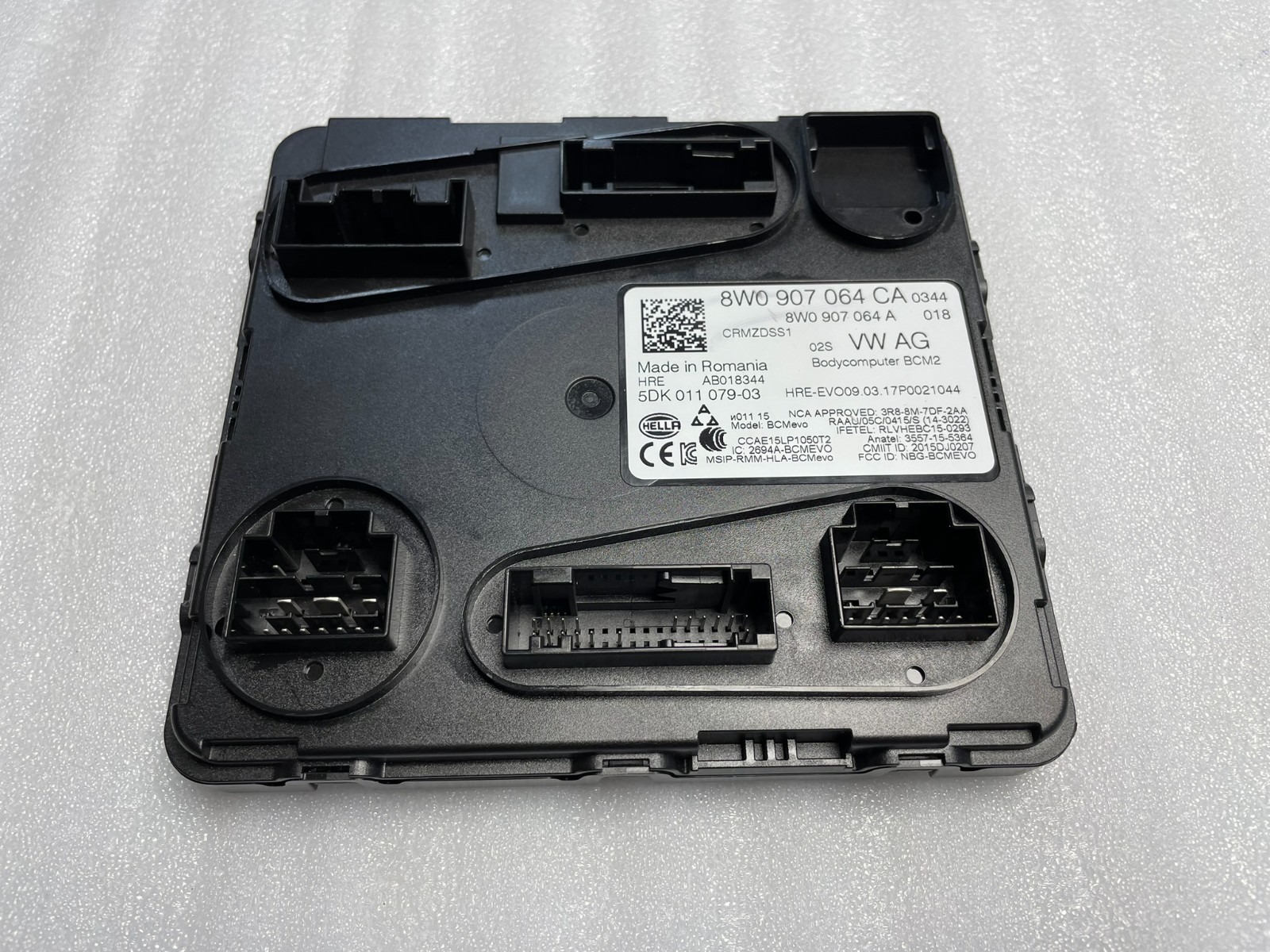 AUDI Q5 BORDNETZ ZENTRALSTEUERGERÄT FÜR KOMFORTSYSTEM BCM 8W0907064CA ORIG.NEU