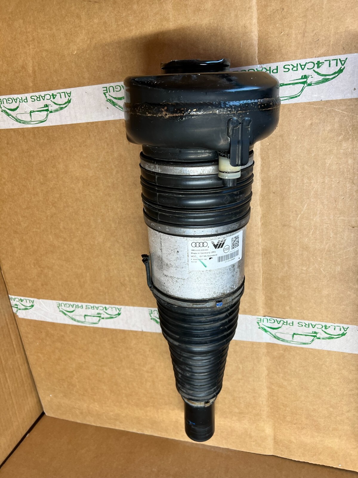 AUDI Q7 2016>> LUFTEDERDAMPFER LUFTFEDERUNG VORNE RECHTS LINKS 4M0616039AC ORIG. - Obrázek 5
