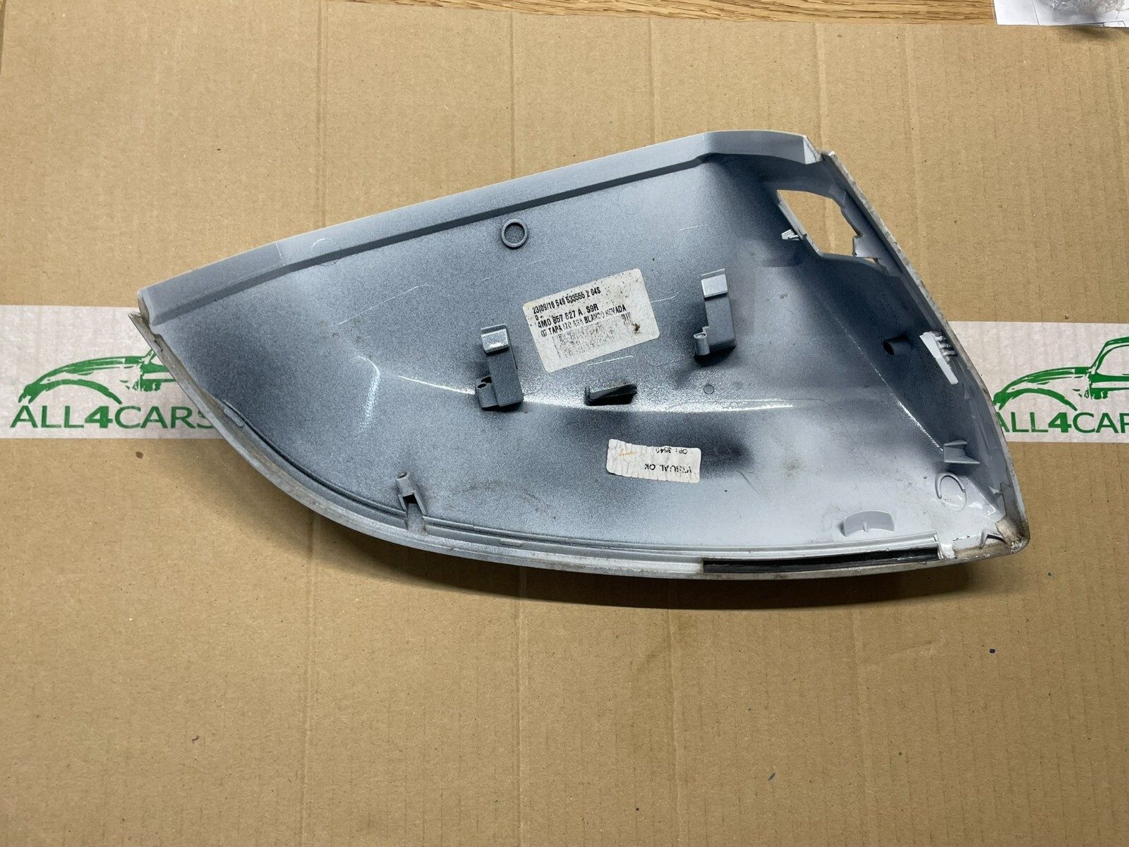 AUDI Q7 4M AUßENSPIEGEL ABDECK KAPPE LINKS 4M0857527A S9R FAST NEU TEST CAR - Obrázek 11