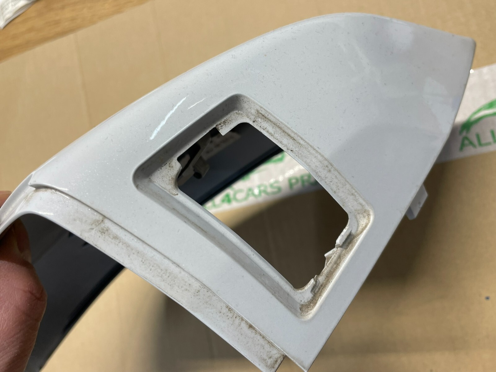 AUDI Q7 4M AUßENSPIEGEL ABDECK KAPPE LINKS 4M0857527A S9R FAST NEU TEST CAR - Obrázek 3