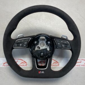 AUDI RS4 RS5 AUDI RS LENKRAD ALCANTARA LEDER ABGEFLACHT 8W0419091GJ ORIG. NEU