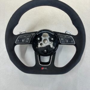 AUDI RS4 RS5 RS LENKRAD ALCANTARA SPORT LENKRAD SCHALTWIPPEN ABGEFLACHT NEU ORIG