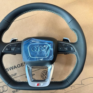 AUDI SPORT LENKRAD LEDER ABGEFLACHT MULTIFUNKTION AUDI Q5 80A Q7 SQ7 Q8 SQ8 NEU