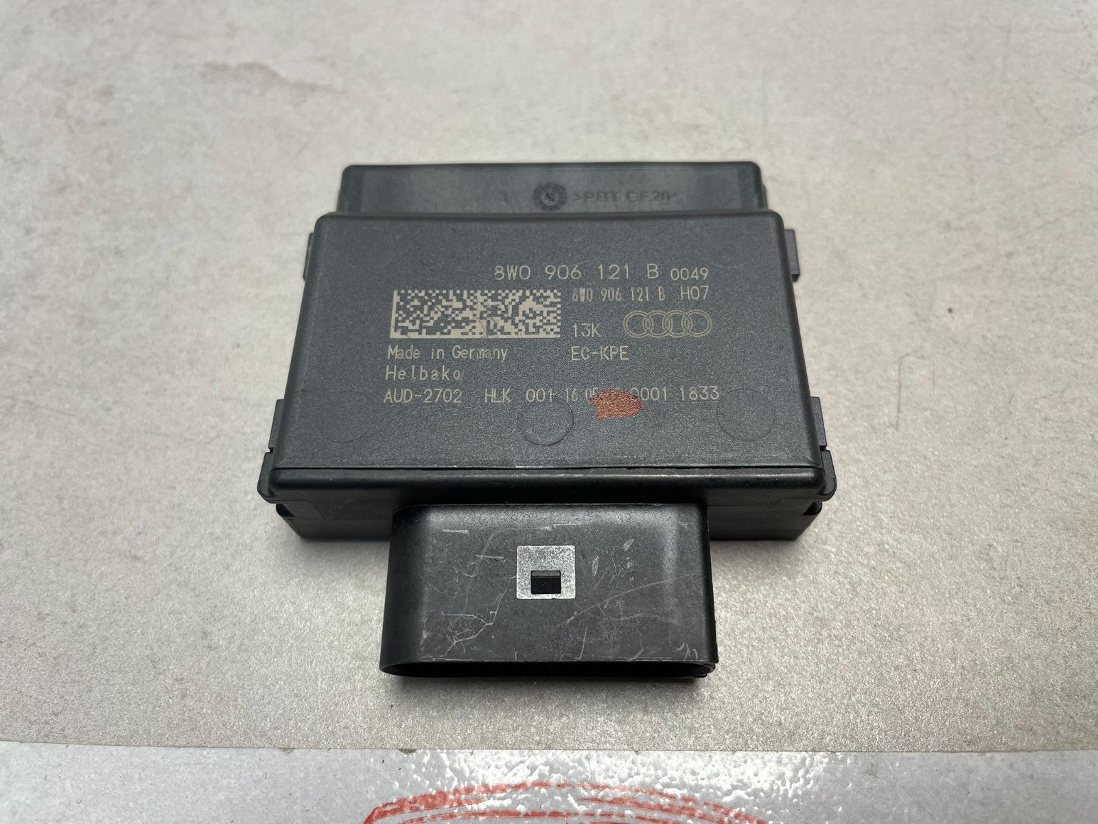 AUDI STEUERGERÄT FÜR KRAFTSTOFFPUMPE 8W0906121B ORIG. AUDI TEIL 8W0906121B - Obrázek 8