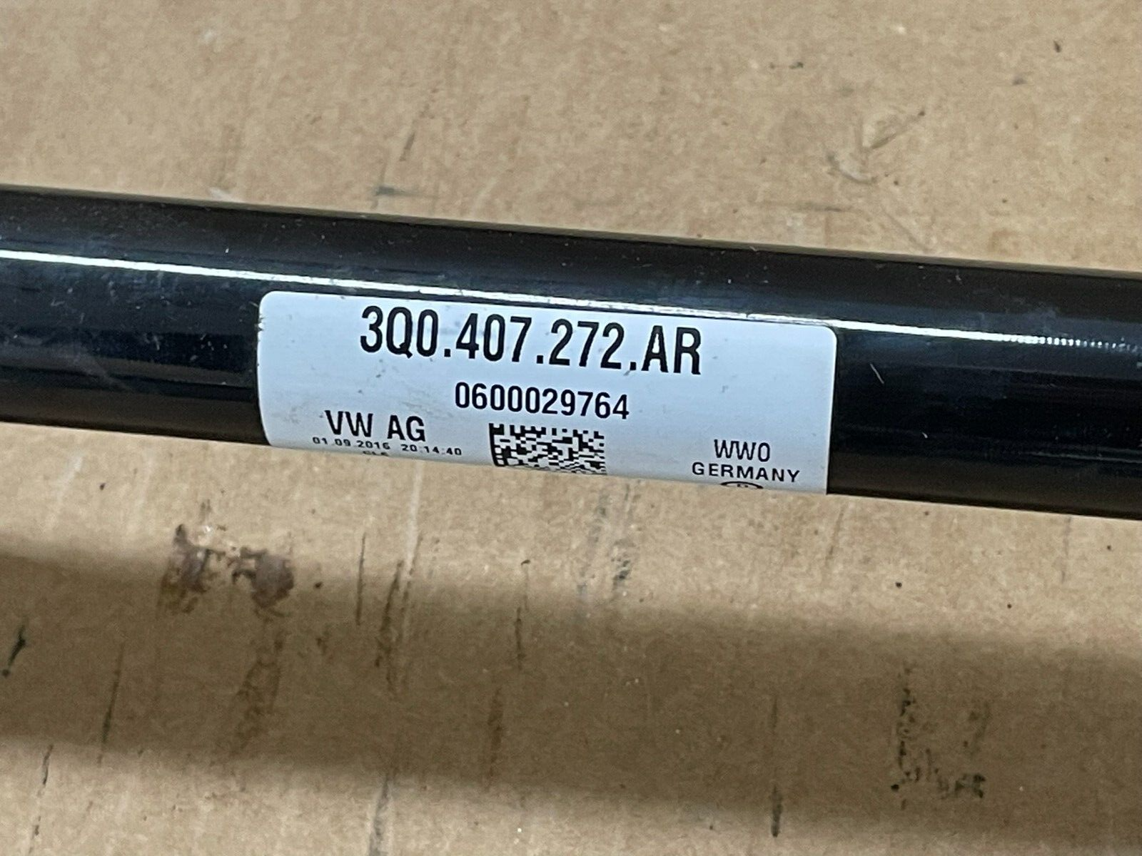 AUDI VW ŠKODA... GELENKWELLE MIT GLEICHLAUFGELENK UND TILGERGEWICHT 3Q0407272AR - Obrázek 3