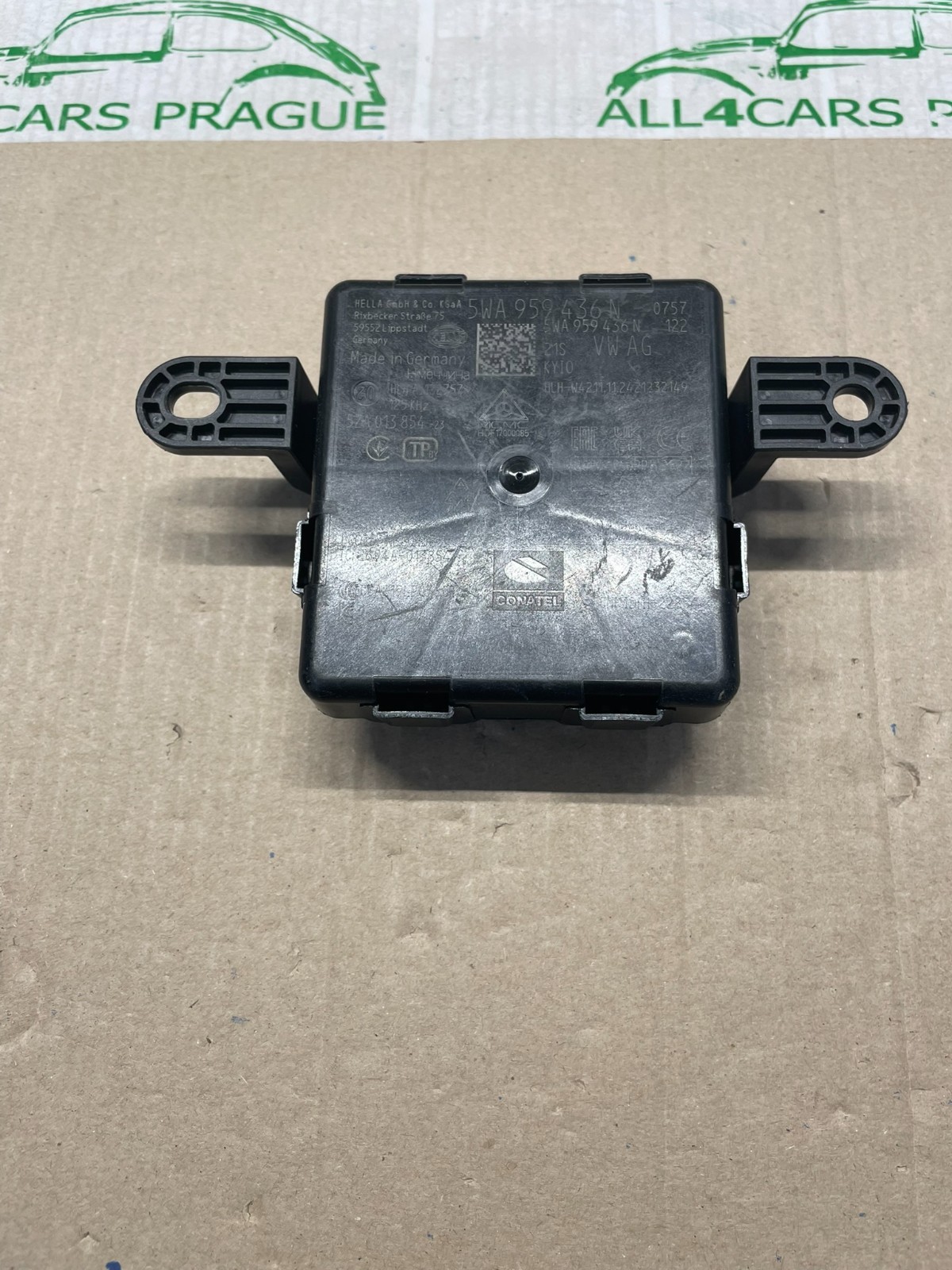 AUDI VW ŠKODA SEAT STEUERGERÄT ZUGANG UND STARTBERECHTIGUNG 5WA959436N TEST CAR - Obrázek 7