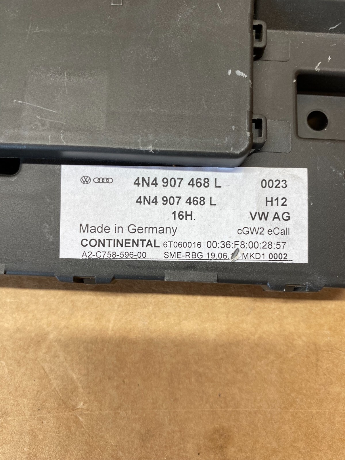 AUDI, WV INTERFACE GATEWAY STEUERGERÄT 4N4907468L ORIG.NEU!!! - Obrázek 6