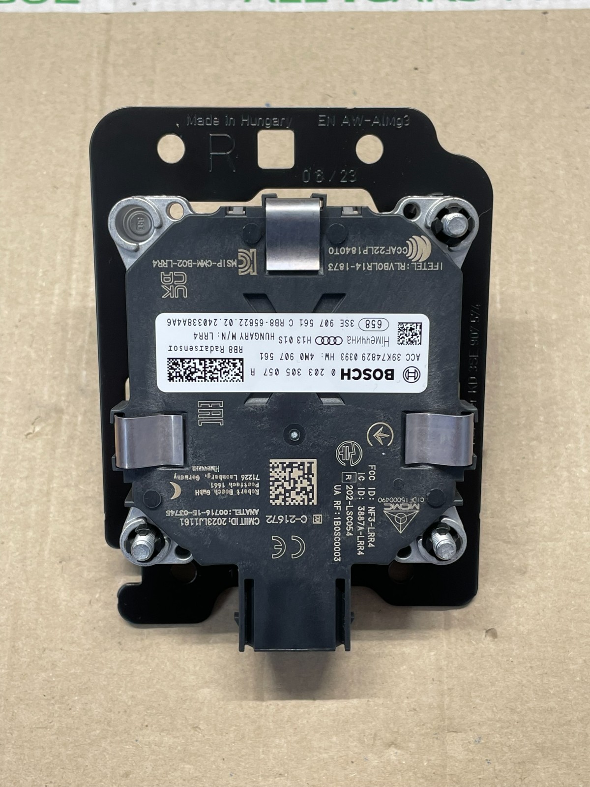 BENTLEY FLYING SPUR ACC RADARSENSOR STEUERGERÄT - R - 3SE907561C NEU ORIG. - Obrázek 12