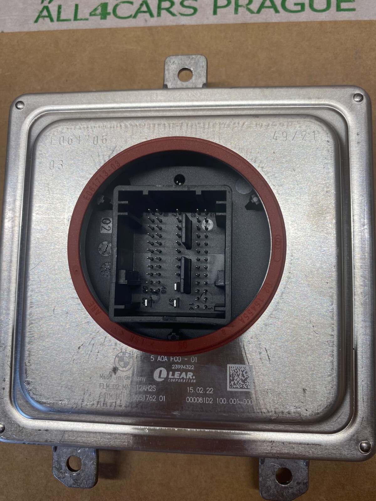 BMW 3 ,4,5 er BMW LASER SCHEINWERFER STEUERGERÄT 5A0AFC0-01 - 5A0AFC001 FAST NEU - Obrázek 5