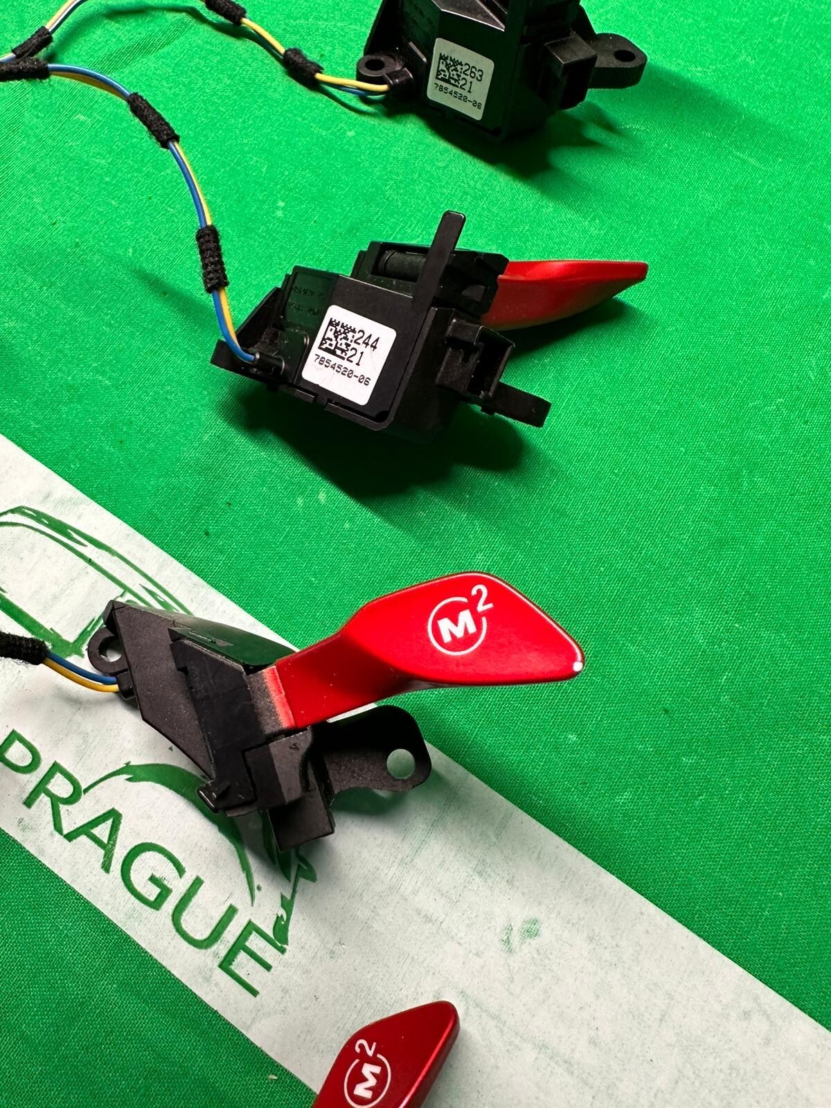 BMW F90 M5 M8 F91 F92 SCHALTWIPPE SCHALTER M-LENKRADTASTE M1 M2 7854520 ORIGINAL - Obrázek 19