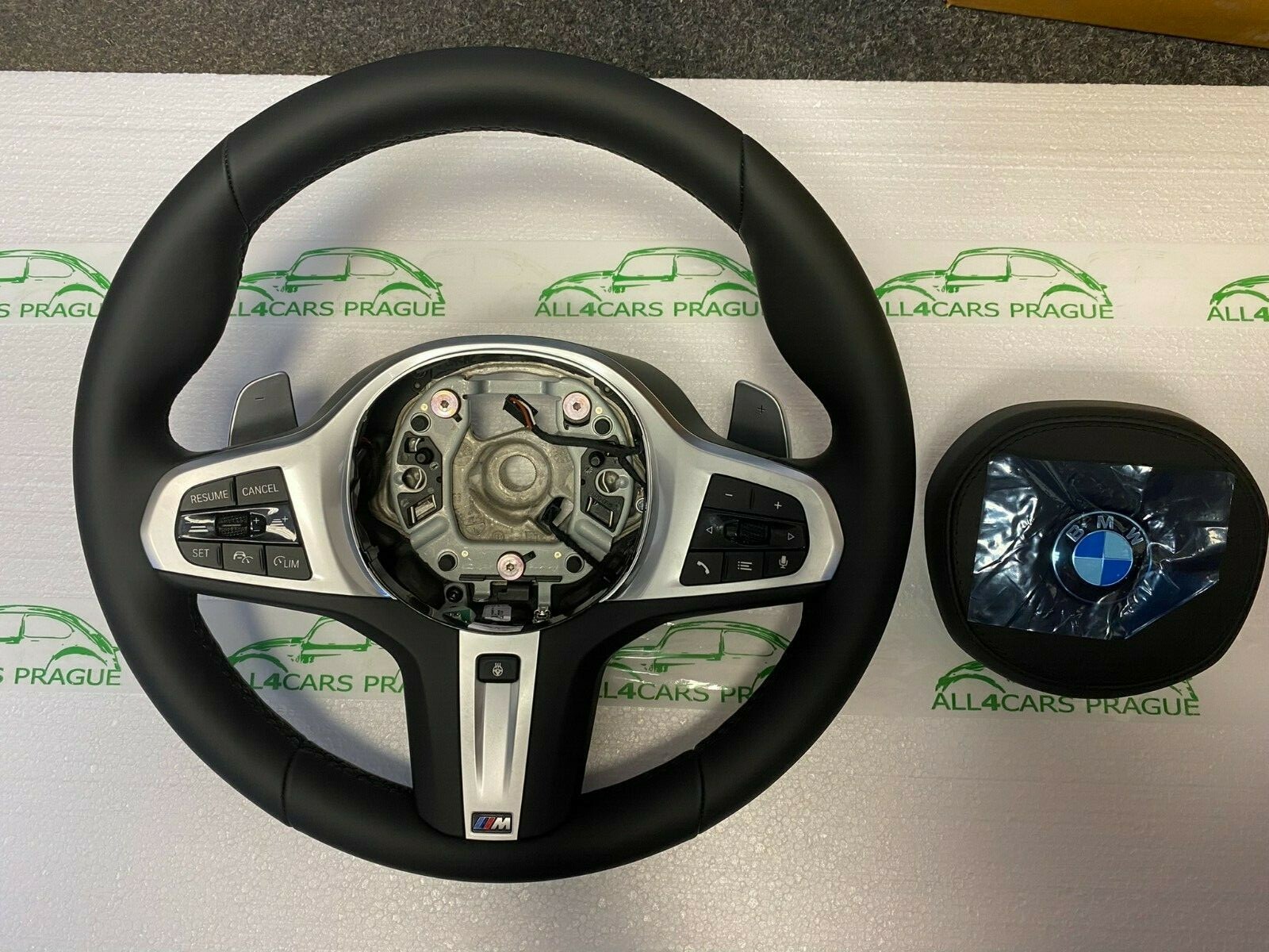 BMW M SPORT HEATED STEERING WHEEL 311795499N77-AD M-SPORT ORIG. NEU!! - Obrázek 9