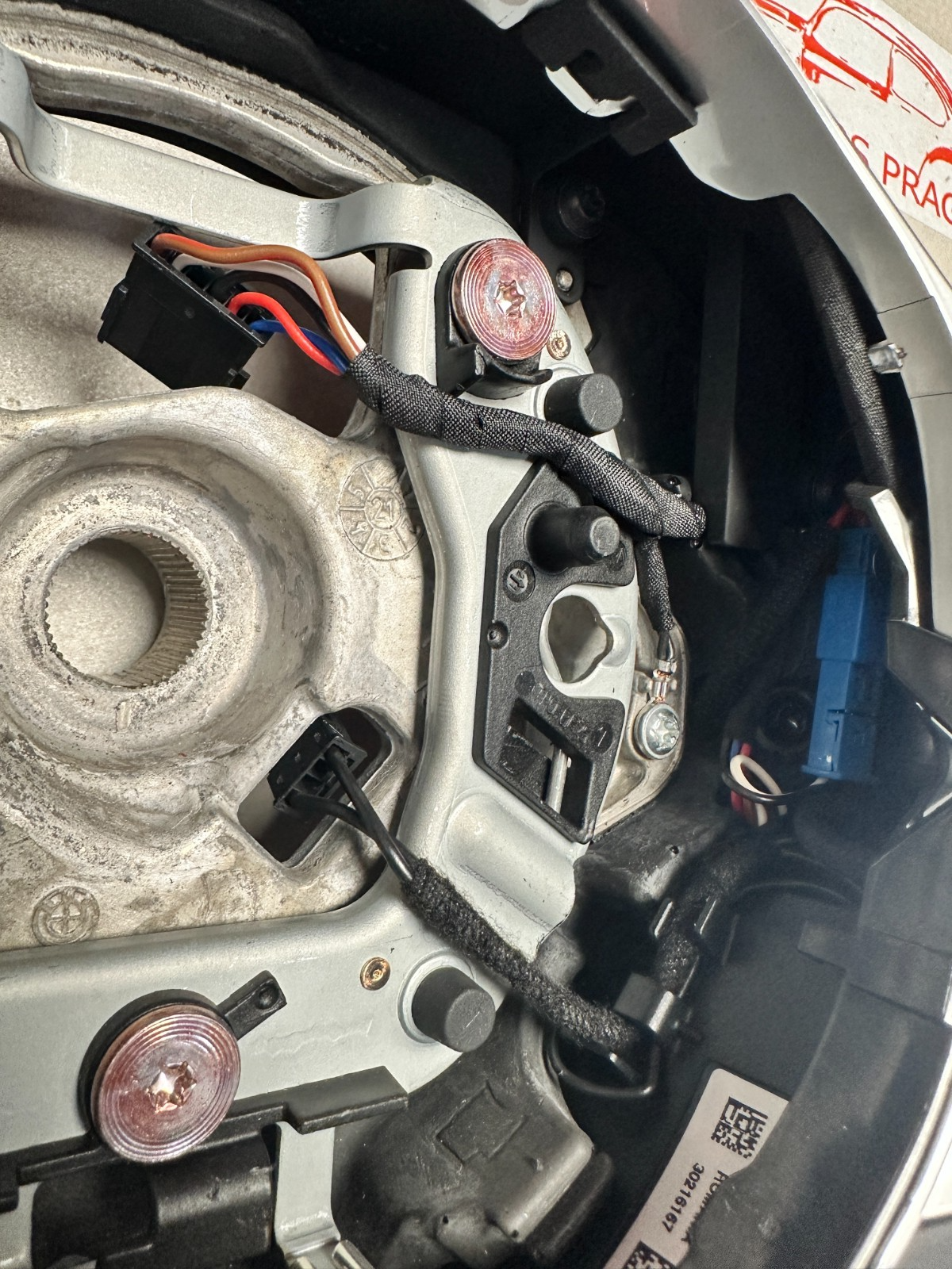 BMW M SPORT HEATED STEERING WHEEL 311795499N77-AD M-SPORT ORIG. NEU!! - Obrázek 16